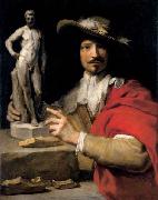 Charles le Brun Portrat des Bildhauers Nicolas le Brun oil painting artist